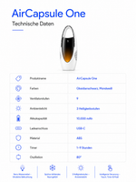 Carica l'immagine nel visualizzatore della galleria, AirCapsule One™  - 3-in-1 Luftkühler, Ventilator und Befeuchter
