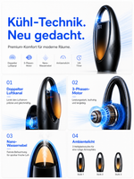Carica l'immagine nel visualizzatore della galleria, AirCapsule One™  - 3-in-1 Luftkühler, Ventilator und Befeuchter
