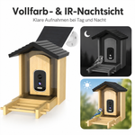 Cargue la imagen en el visor de la galería, BirdFoodie™ smartes Vogel-Futterhaus mit Video &amp; KI
