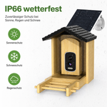 Cargue la imagen en el visor de la galería, BirdFoodie™ smartes Vogel-Futterhaus mit Video &amp; KI
